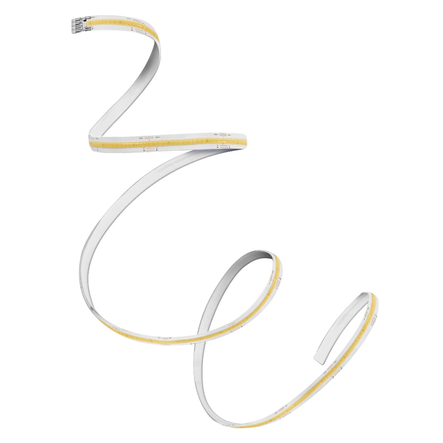 LEDVANCE FLEX COB 1.5M LED-Streifen, gelb, 8W, 600lm, warmweißes Licht, COB-Technologie, homogene Lichtverteilung, lange Lebensdauer, einfache Montage, für Innenanwendung, Schutzklasse IP20, 3000K