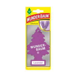 Wunderbaum Lufterfrischer Lavendel für Auto, lila Baum mit Lavendel-Duft.