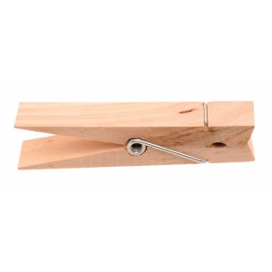 Molletta in legno di betulla, 150 mm, ideale per lavoretti e decorazioni.