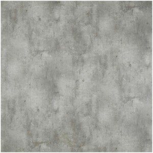 Revêtement de sol CV Active aspect béton argenté, largeur 2 m. Moquette résistante au design moderne.
