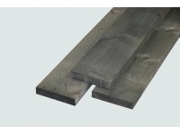 Dielen Sägerau 3 m Grau imprägniert