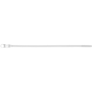 Serre-câble OBI blanc, 200 mm, avec œillet de fixation, 100 pièces.