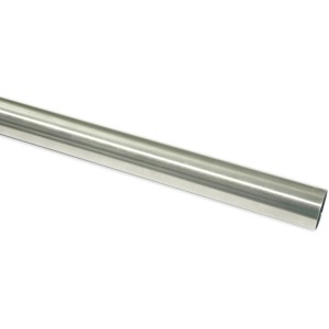 Gardinia Gardinenstange Europa, Silber-Satin, Ø 19 mm, Länge 160 cm.