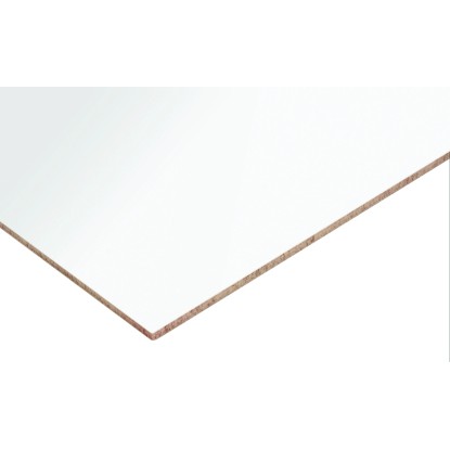 MDF-Platte einseitig Weiss 3 mm