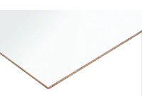 MDF-Platte einseitig Weiss 3 mm