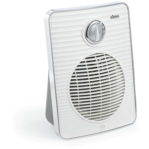 Termoventilatore compatto Alassio Piccolo 2000 W bianco-grigio per piccoli ambienti.