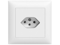 Feller Unterputz-Steckdose EdizioDue 1 x T13 Weiss Feller Unterputz-Steckdose EdizioDue 1 x T13 Weiss