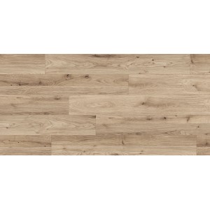 Kaindl Sol stratifié Poseidon Barbados Oak, 7 mm d'épaisseur, hydrofuge, aspect bois clair avec joints.