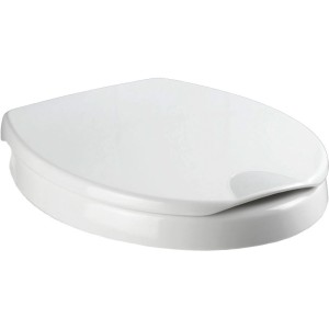 Wenko Secura Comfort Abattant WC avec rehausse de 5 cm pour plus de confort et de sécurité dans la salle de bain.