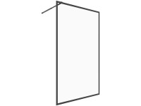 Baliv Duschabtrennung Walk-In DUK-120.81 Schwarz (HxB) 195 x 120 cm