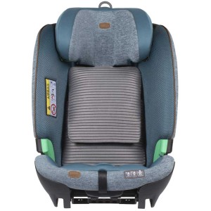 Siège auto Chicco Bi-Seat Air Teal Melange pour enfants 100-150cm, vue de face.