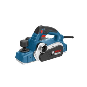 Pialla Bosch GHO 26-82: Pialla elettrica compatta blu con manico nero.
