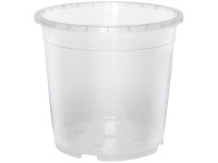 Orchideentopf Transparent klar Ø 15 cm / Höhe 14 cm