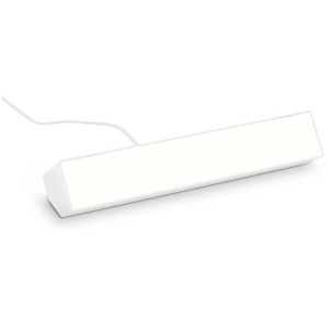 Weiße Brilo B Smart LED Wallwasher Muro S, 9W, mit Fernbedienung. Smarte Leuchte für Wandmontage.
