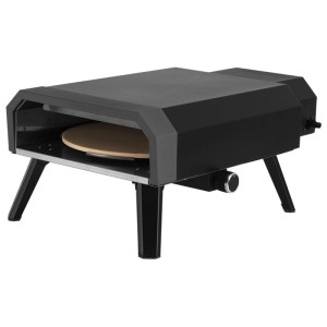 Mr. Grill Pizzaofen Fino Stahl Schwarz 4 kW