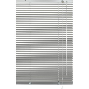 Gardinia Tenda veneziana in alluminio, 80x240 cm, argento. Protezione solare e privacy per finestre.