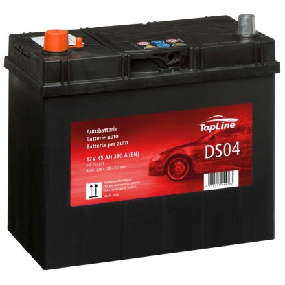 TopLine Starter-Batterie DS04 / B24R / 12 V / 45 Ah
