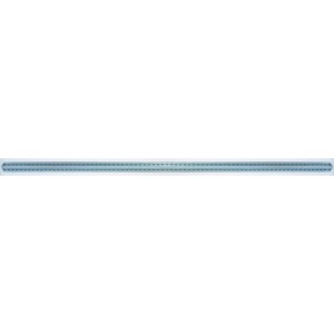 Profilé d'angle Vario-System, 2000 mm, galvanisé avec trous oblongs pour étagères.