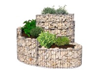 Gabionen-Kräuterspirale klein (HxBxT) 60 x 110 x 90 cm Gabionen-Kräuterspirale klein (HxBxT) 60 x 110 x 90 cm