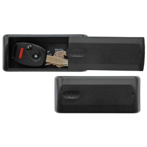 Master Lock cassetta portachiavi magnetica, cassaforte nera con chiave, per riporre le chiavi.