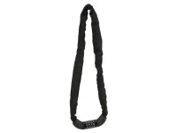Fischer Zahlen-Kettenschloss Schwarz Ø 5 mm / Länge 90 cm
