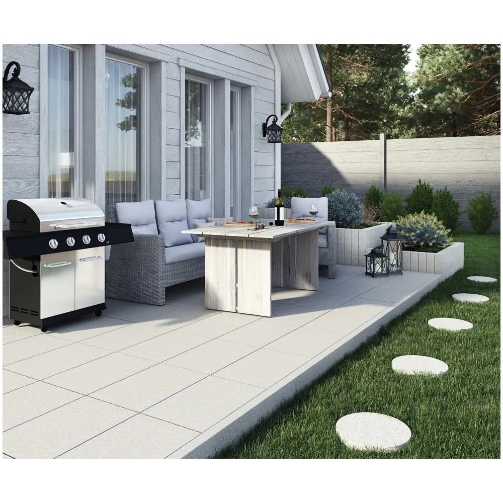 Base Quadrata Per Piedistallo In Pietra, Altezza 42 Cm, Superficie Di Appoggio 35 X 35 Cm, 74 Kg, Grigio Resistente Al Gelo In - 6