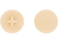 LUX Abdeckkappe TX30 Kunststoff Hellbraun 30 Stk.