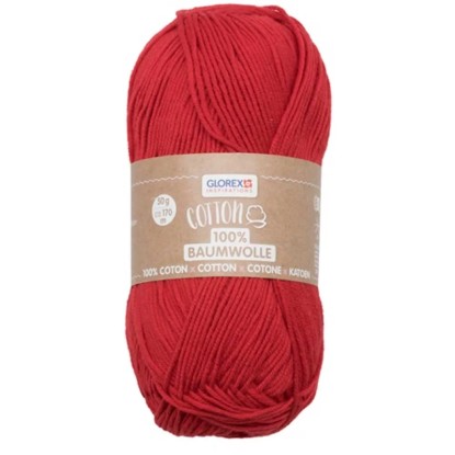 Lana Cotton Rosso 50 g