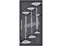 Kraftwerk T-Griff Innensechskant Kugelkopf Einlage 20 x 40 cm / 7-tlg.