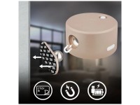 Briloner® Faretto parete batt Tari Beige (HxLxP) 4 x 7,5 x 9 cm / 1,5 W / 160 lm