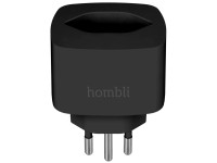 Hombli Smart Steckdose CH Schwarz WLAN Smartplug 2'500 W 16 A
