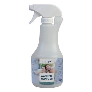 Nettoyant pour baignoires Planet Spa, flacon pulvérisateur de 500 ml pour l'entretien des spas.