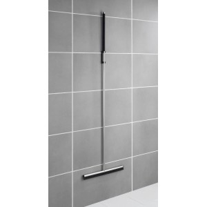 Wenko Rosole lavapavimenti e tergivetro in acciaio inox, finitura lucida. Accessorio bagno per pavimenti asciutti e vetri senza aloni.