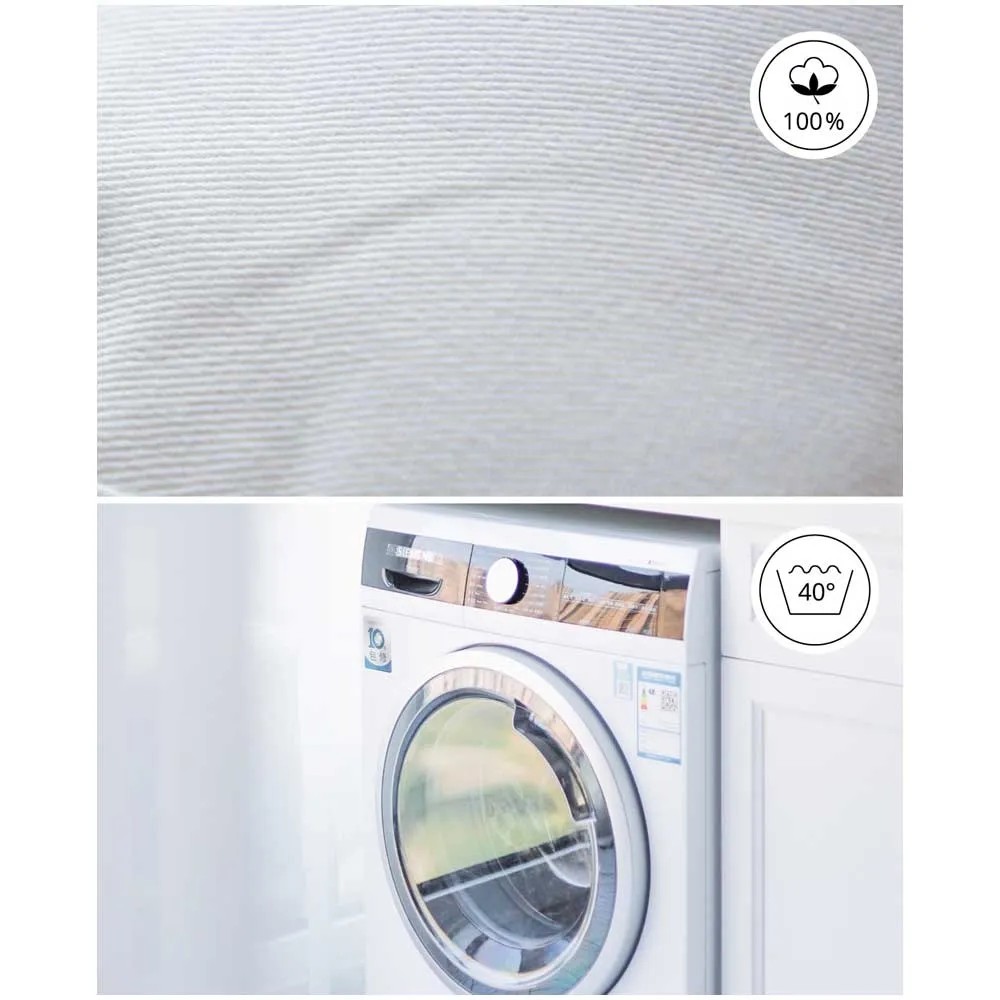 Kinwers Lot De 2 Sacs En Coton à Peindre Pour Enfants – Grand 38x45 Cm + Petit 23x15 Cm Avec Zip – Courses, Activité Créative
