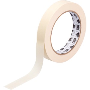 Rolle LUX Flachkrepp Klebeband, 19 mm x 50 m, für saubere Farbkanten beim Malen.