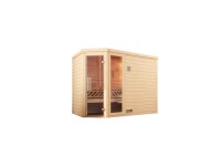 Weka Massivholz-Ecksauna 536 Gr. 2 ohne Ofen (HxBxT) 203 x 245 x 195 cm