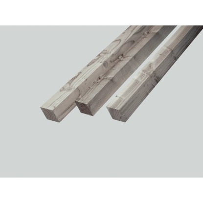 Fassadenprofil Rhombus imprägniert Grau 3 m