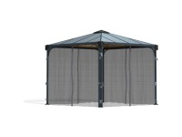 Moskitonetz für Palram Pavillon Palermo / Milano Höhe 214 / Länge 368 cm