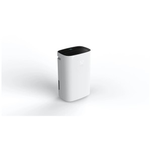 Déshumidificateur Climatech D008B-30L blanc avec minuterie et écran LED.