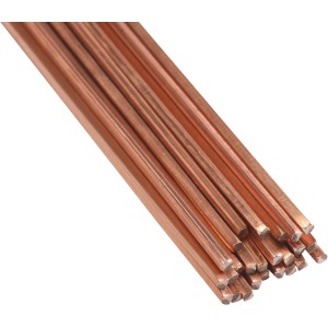 Barres de brasage fort cuivre Rothenberger, 5 pièces, Ø 2mm, pour braser le cuivre et métaux non ferreux.