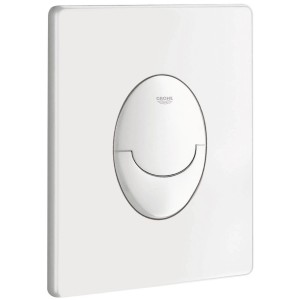 Placca di comando WC Grohe QuickFix Start bianca per doppio scarico.