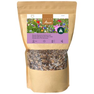 Graines Mauser mélange de fleurs Schönes Land en sachet, mélange coloré pour le jardin.
