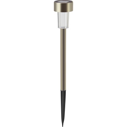 Piquet solaire à LED Argent Ø 5,5 cm / Hauteur 40 cm