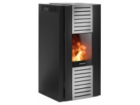 Justus Pelletofen Sirkos Aqua 2.0 Stahl Schwarz 2,5 - 9,4 kW
