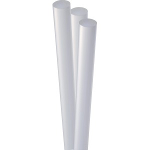 Steinel Cristal stick di colla a caldo, 40 pezzi, Ø 7mm, trasparenti per pistole a colla a caldo.
