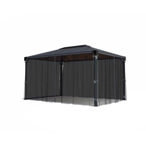 Zanzariera per Palram Pavilion Martinique 4300, altezza 214 cm, lunghezza 401 cm.
