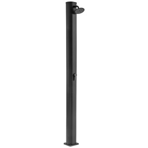 Doccia solare nera Steinbach Pure 40 l per giardino o piscina.