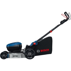 Tondeuse à batterie Bosch Professional GRA18V2-46SP Solo avec bac de ramassage.