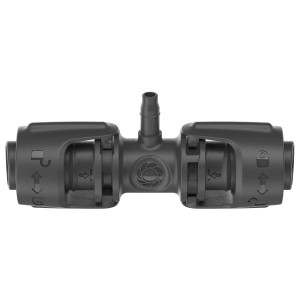 Gardena Raccordo a T per Micro-Drip-System, transizione da 13 mm a 4,6 mm, 5 pezzi.