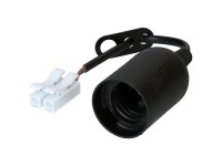 Max Hauri Baupendelfassung Schwarz E27